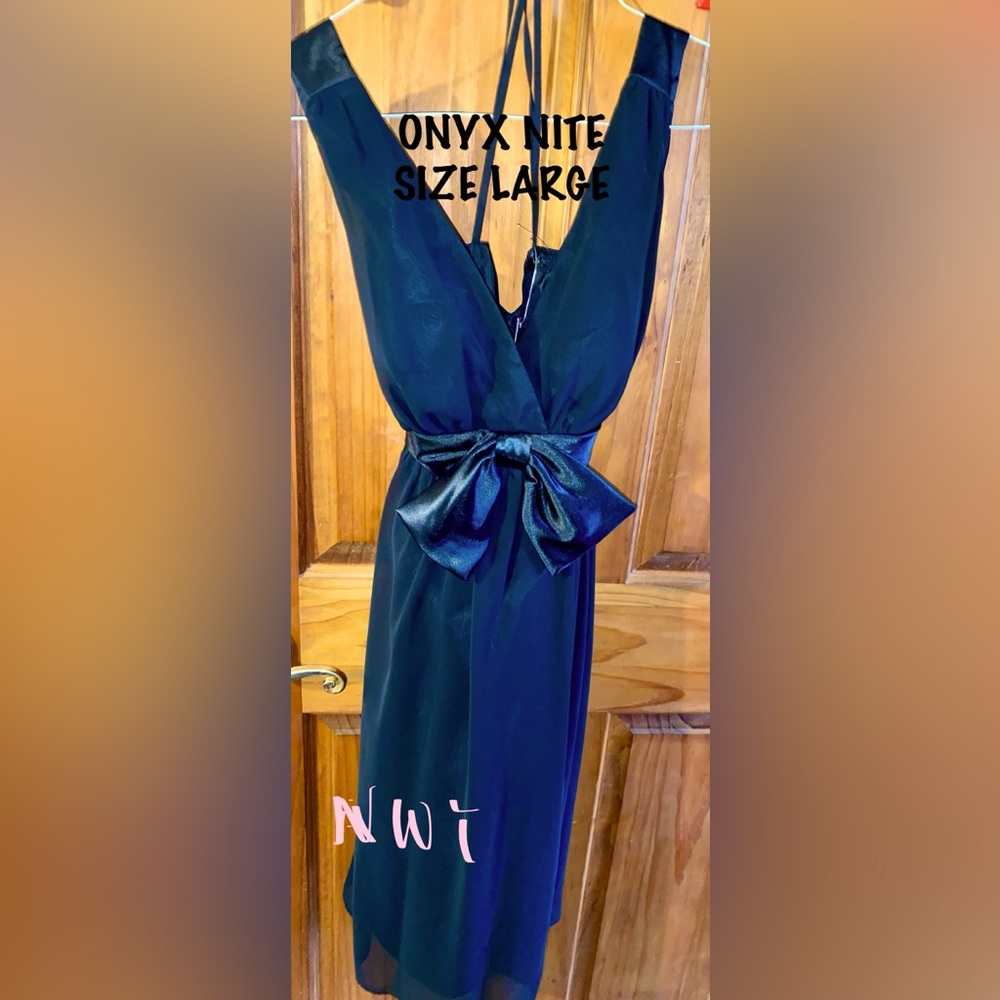 Beautiful black cocktail dress